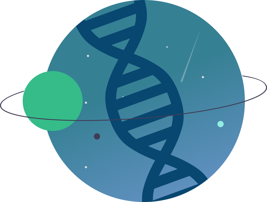 DNA orbit icon